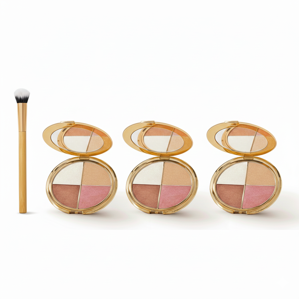 Wardrobe Eye & Cheek Palette - Eyeshadow & Highlighter Maintain moisture and beauty