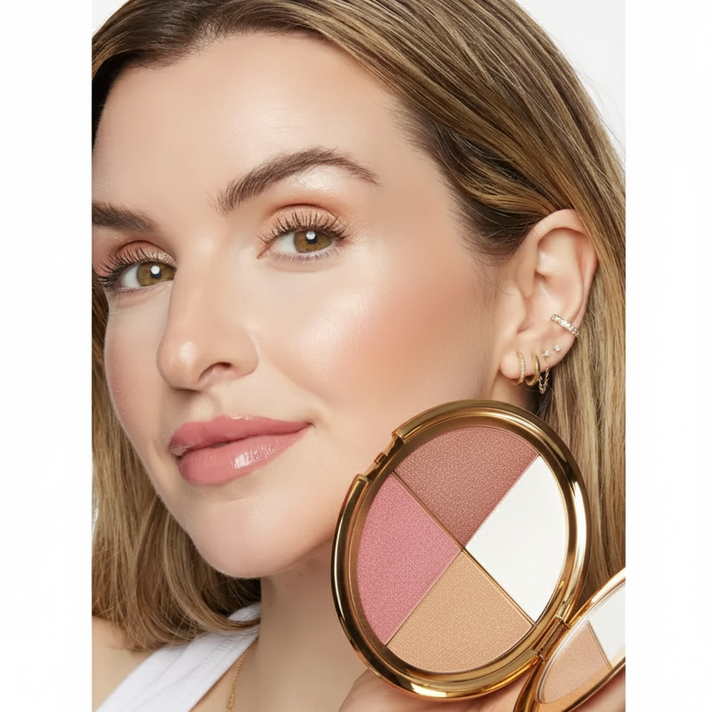 Wardrobe Eye & Cheek Palette - Eyeshadow & Highlighter Maintain moisture and beauty